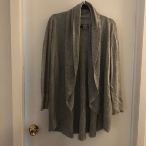 100% Cashmere Neiman Marcus Waterfall Cardigan